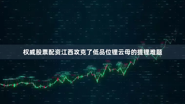 权威股票配资江西攻克了低品位锂云母的提锂难题