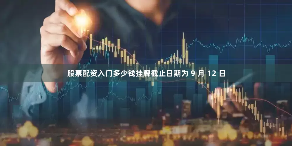 股票配资入门多少钱挂牌截止日期为 9 月 12 日