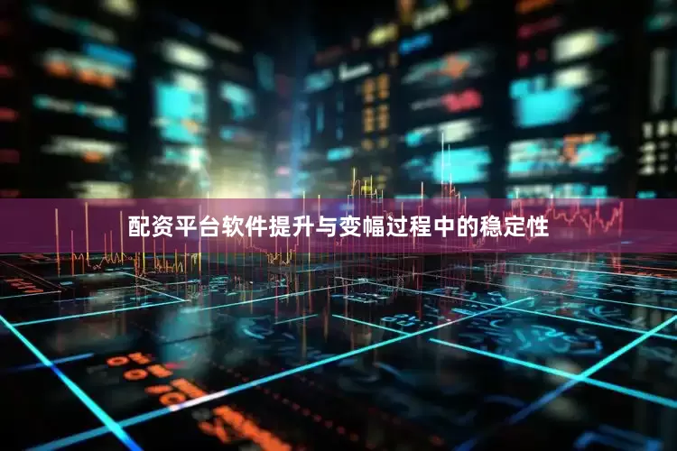 配资平台软件提升与变幅过程中的稳定性