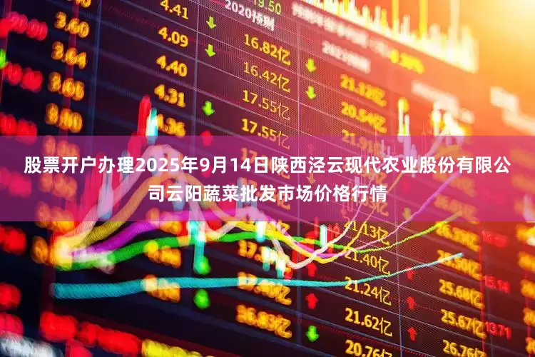 股票开户办理2025年9月14日陕西泾云现代农业股份有限公司云阳蔬菜批发市场价格行情